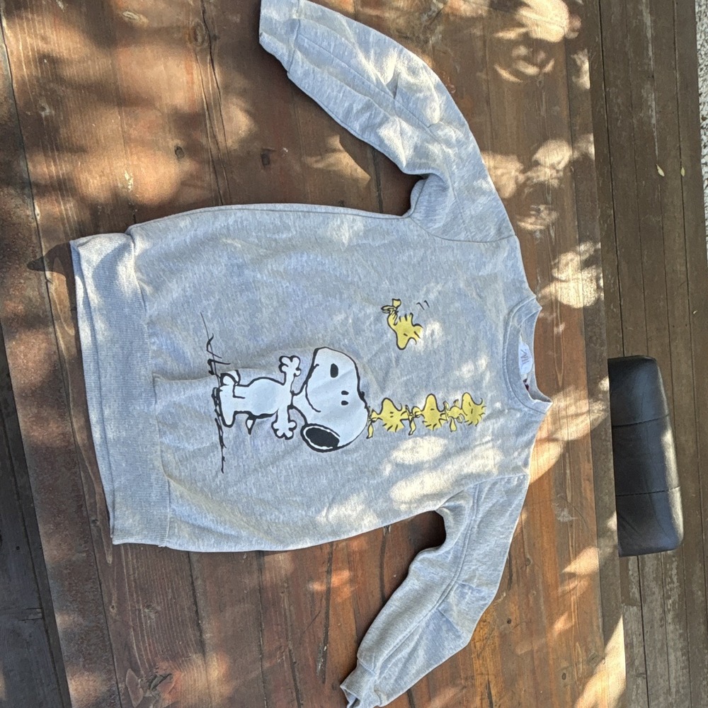 Zara Peanuts Snoopy Sweater Size 9